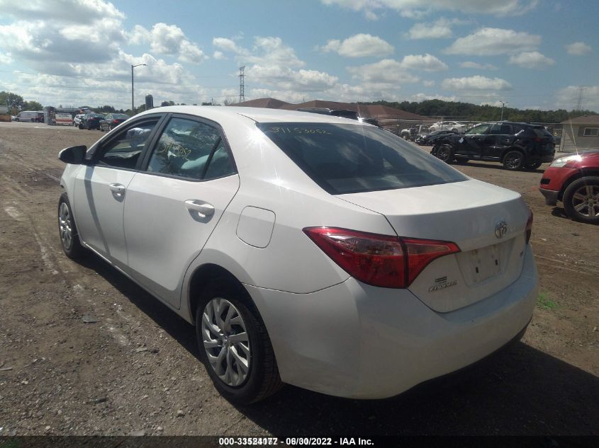 2019 TOYOTA COROLLA LE 5YFBURHE4KP935872