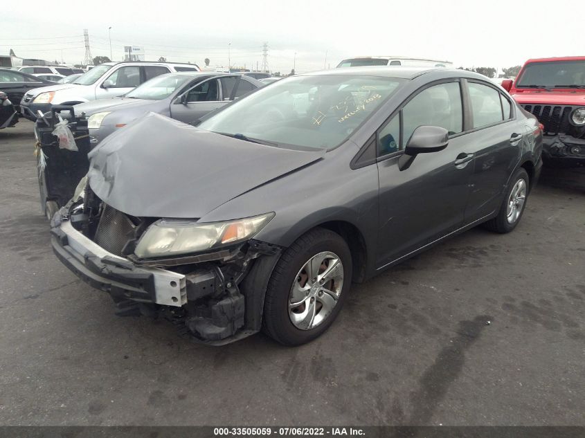 2013 HONDA CIVIC SDN LX 19XFB2F5XDE208922