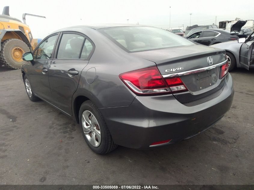 2013 HONDA CIVIC SDN LX 19XFB2F5XDE208922