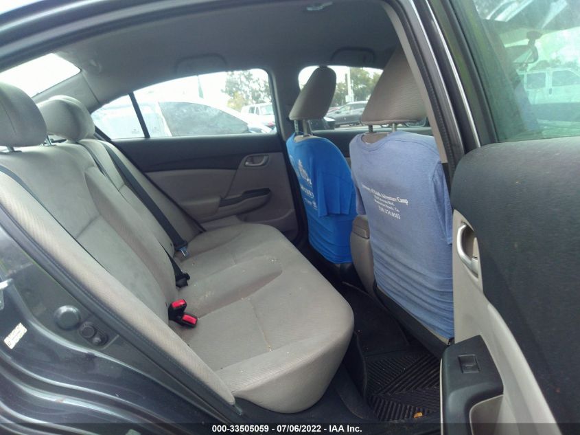 2013 HONDA CIVIC SDN LX 19XFB2F5XDE208922
