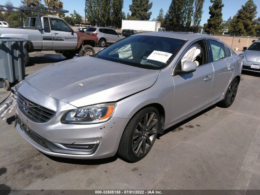 2015 VOLVO S60 T5 DRIVE-E PREMIER YV140MFK7F2359774