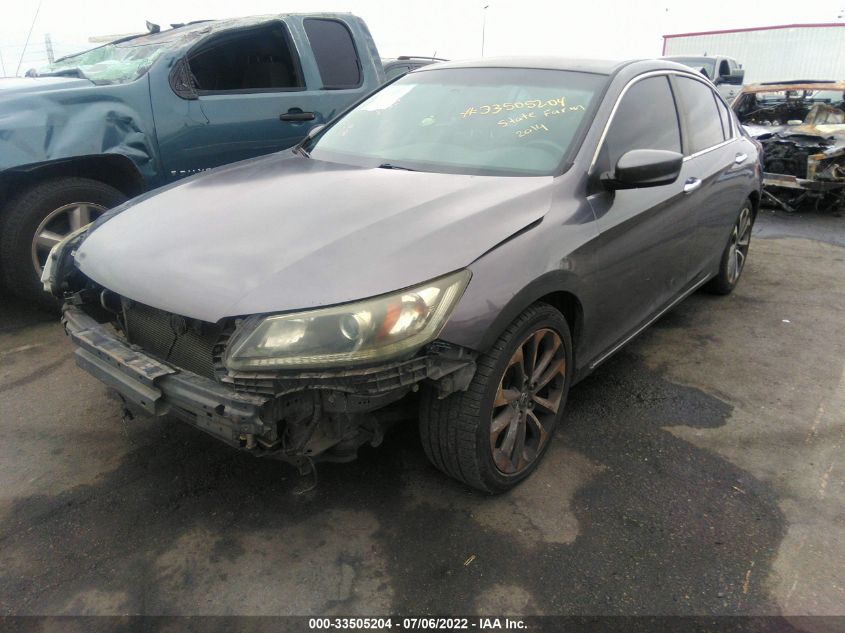 2014 HONDA ACCORD SDN SPORT 1HGCR2F54EA082478