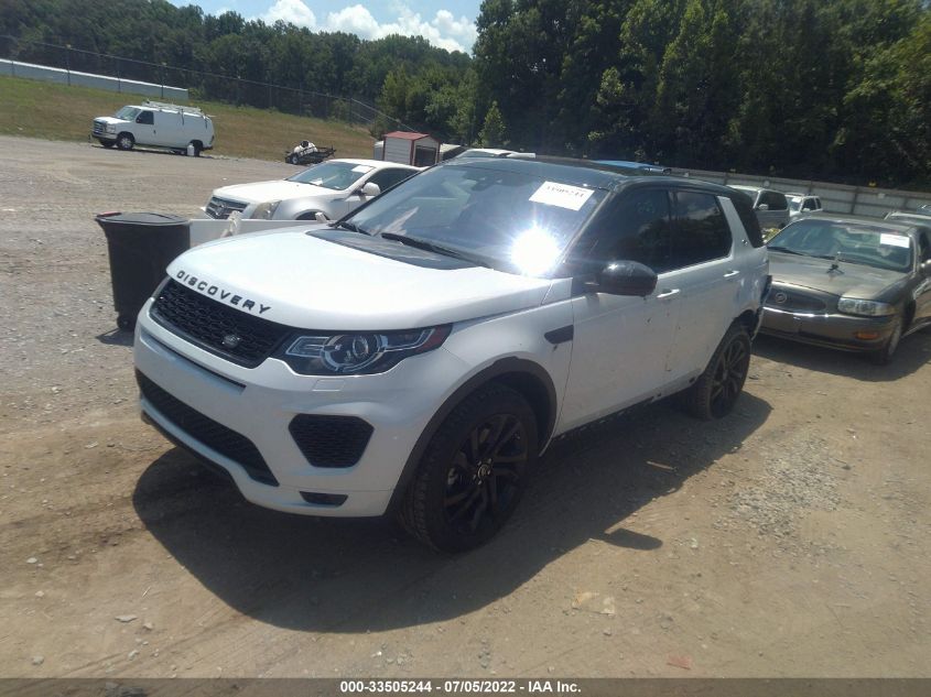 2019 LAND ROVER DISCOVERY SPORT HSE LUXURY SALCT2GX1KH790151