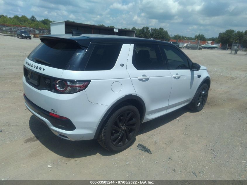 2019 LAND ROVER DISCOVERY SPORT HSE LUXURY SALCT2GX1KH790151