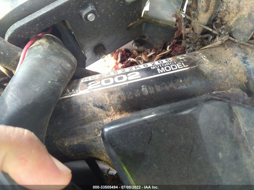 2002 HONDA VT750 CDC JH2RC44622K620674