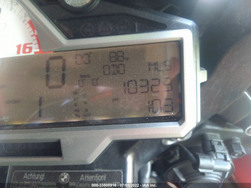 2016 BMW S 1000 RR WB10D2108GZ355452