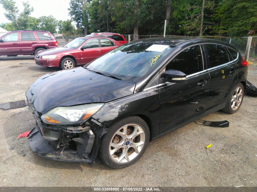 2014 FORD FOCUS TITANIUM 1FADP3N23EL448415