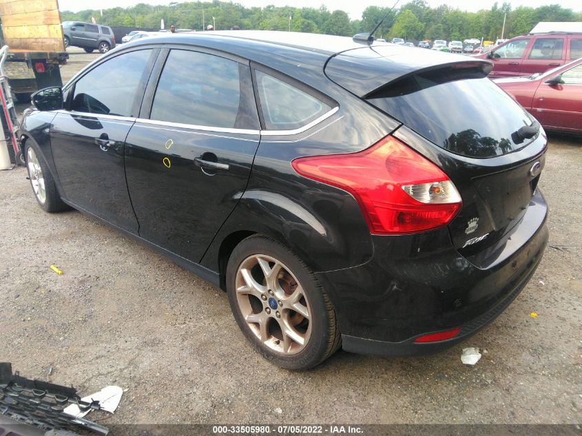 2014 FORD FOCUS TITANIUM 1FADP3N23EL448415