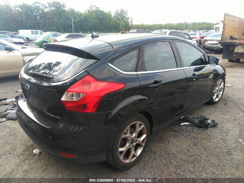 2014 FORD FOCUS TITANIUM 1FADP3N23EL448415