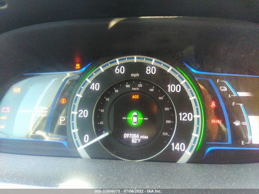 2014 HONDA ACCORD HYBRID HYBRID/TOURING 1HGCR6F77EA003832