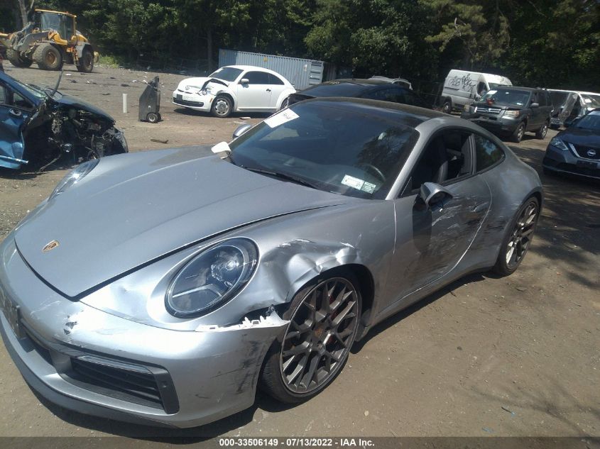 2020 PORSCHE 911 CARRERA WP0AB2A9XLS229429