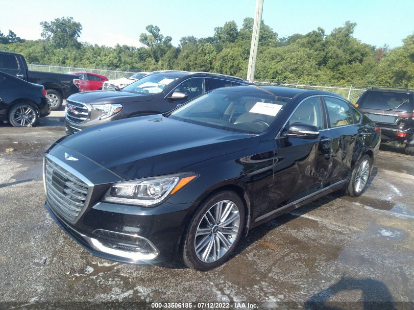 2018 GENESIS G80 3.8L KMHGN4JE8JU223961