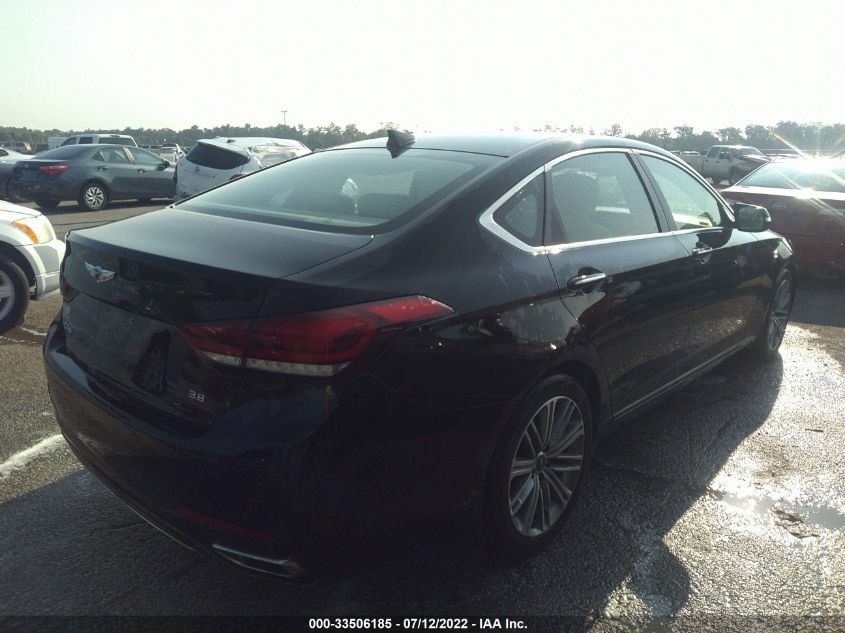 2018 GENESIS G80 3.8L KMHGN4JE8JU223961