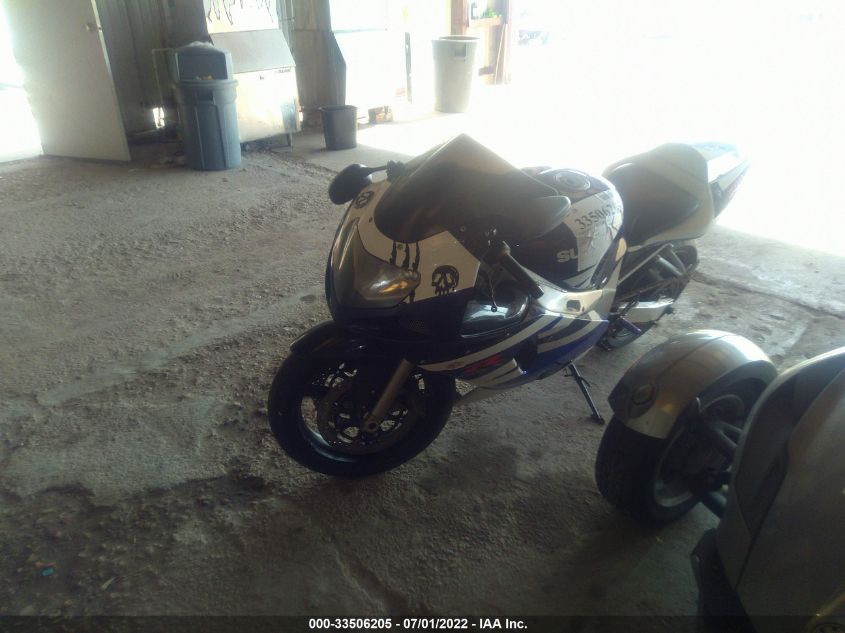 2003 SUZUKI GSX-R600 JS1GN7BA332111661