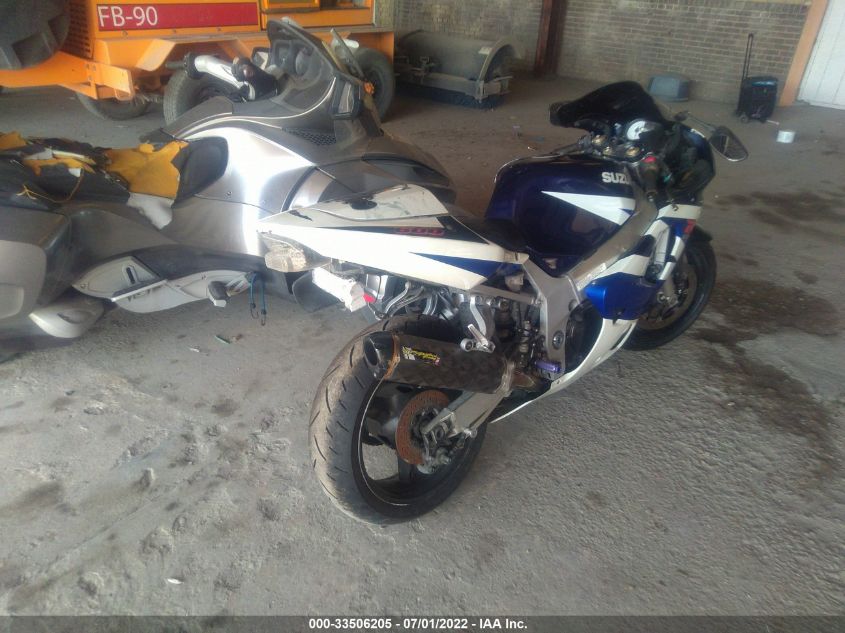 2003 SUZUKI GSX-R600 JS1GN7BA332111661