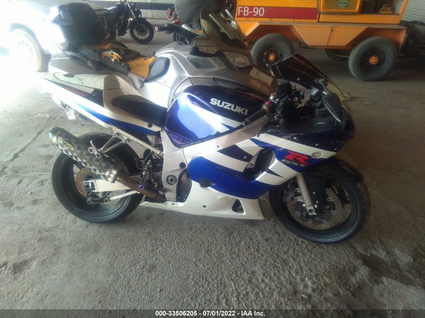 2003 SUZUKI GSX-R600 JS1GN7BA332111661
