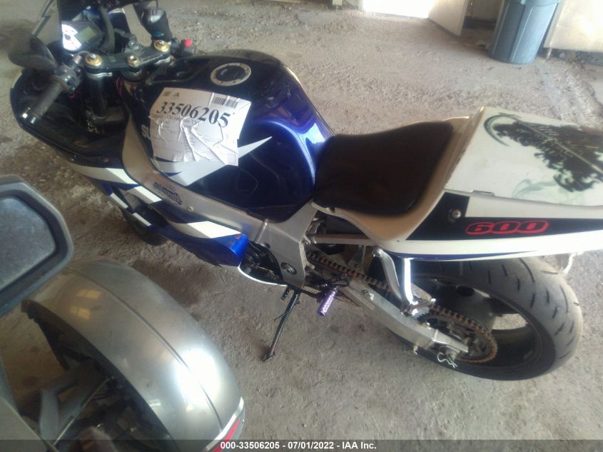 2003 SUZUKI GSX-R600 JS1GN7BA332111661