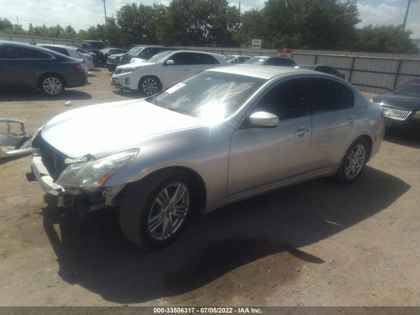 2013 INFINITI G37 SEDAN JOURNEY JN1CV6AP5DM725690