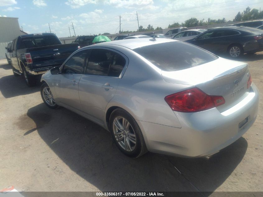2013 INFINITI G37 SEDAN JOURNEY JN1CV6AP5DM725690