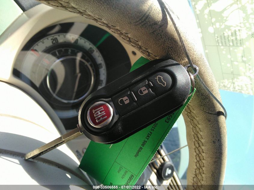 2015 FIAT 500 POP 3C3CFFAR9FT603556