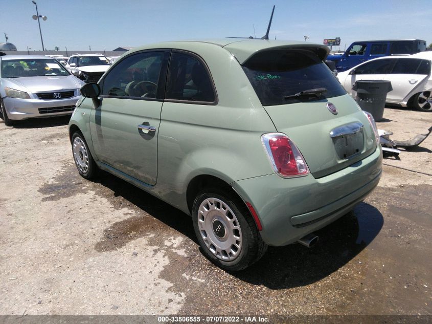 2015 FIAT 500 POP 3C3CFFAR9FT603556