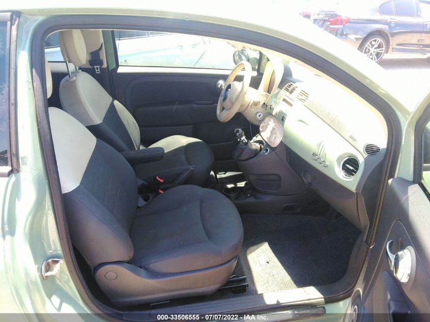2015 FIAT 500 POP 3C3CFFAR9FT603556
