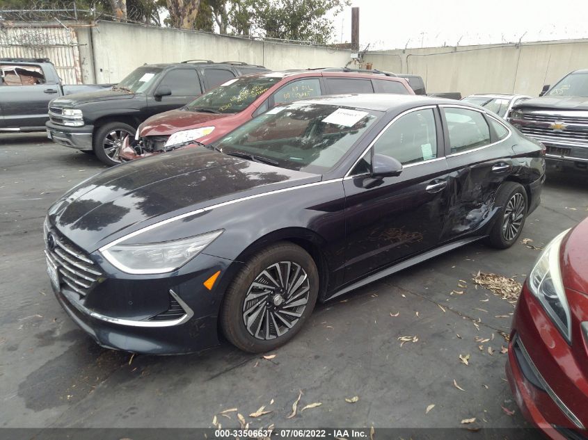 2020 HYUNDAI SONATA HYBRID LIMITED KMHL54JJ9LA015524