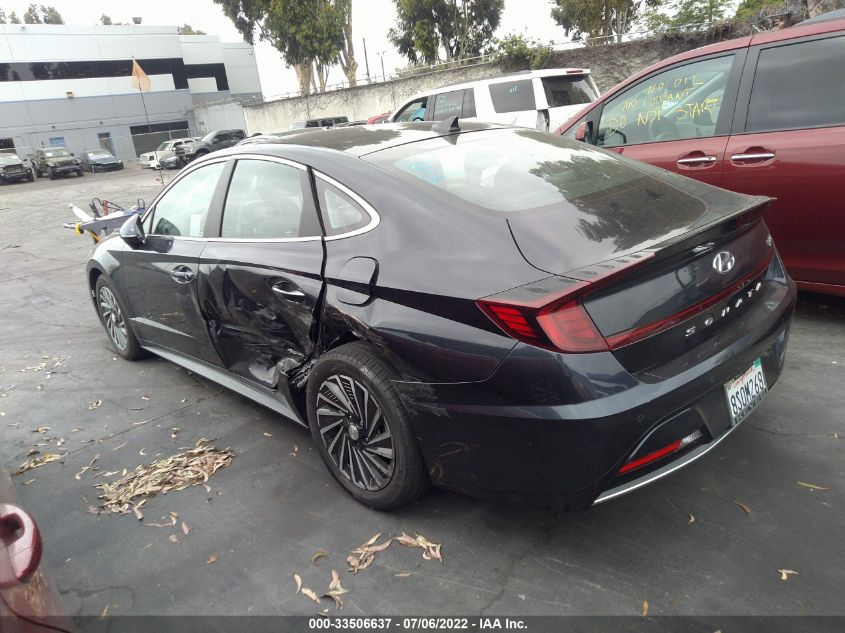 2020 HYUNDAI SONATA HYBRID LIMITED KMHL54JJ9LA015524