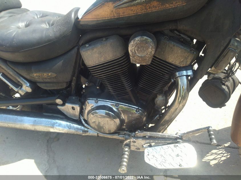 2000 SUZUKI VS1400 GLP JS1VX51L7Y2100744