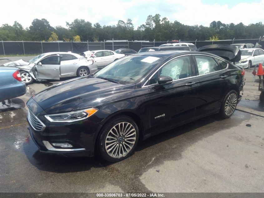 2018 FORD FUSION HYBRID TITANIUM/PLATINUM HEV 3FA6P0RU9JR168660