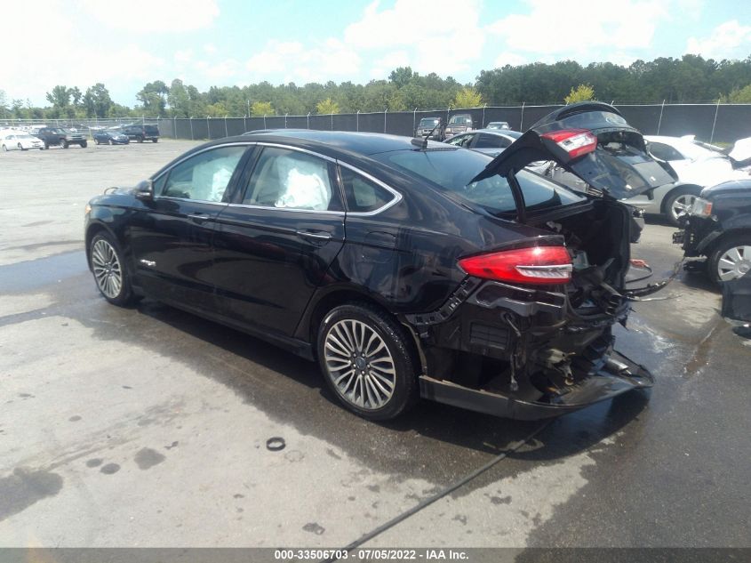 2018 FORD FUSION HYBRID TITANIUM/PLATINUM HEV 3FA6P0RU9JR168660