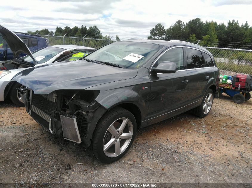 2013 AUDI Q7 3.0T S LINE PRESTIGE WA1DGAFE7DD015948