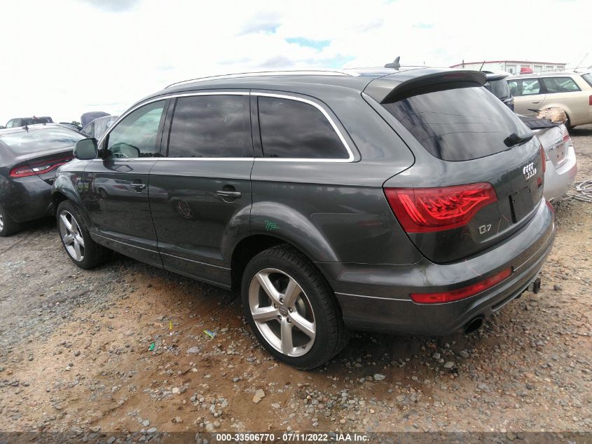 2013 AUDI Q7 3.0T S LINE PRESTIGE WA1DGAFE7DD015948