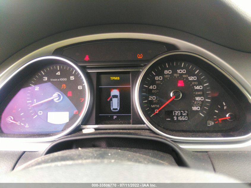 2013 AUDI Q7 3.0T S LINE PRESTIGE WA1DGAFE7DD015948