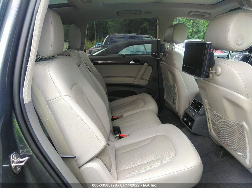 2013 AUDI Q7 3.0T S LINE PRESTIGE WA1DGAFE7DD015948