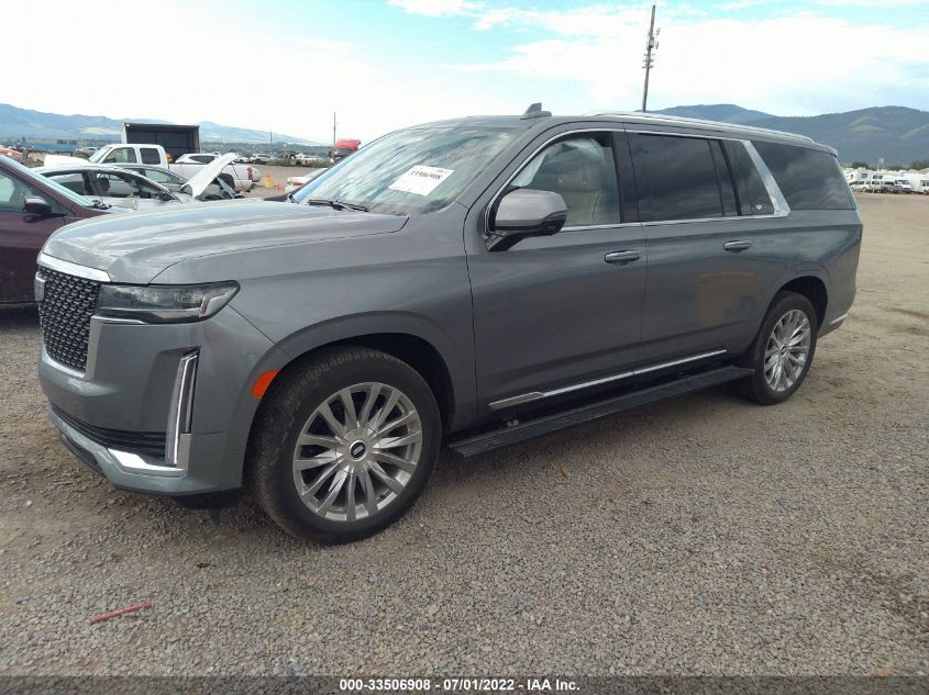 2022 CADILLAC ESCALADE ESV PREMIUM LUXURY 1GYS4LKL6NR162783