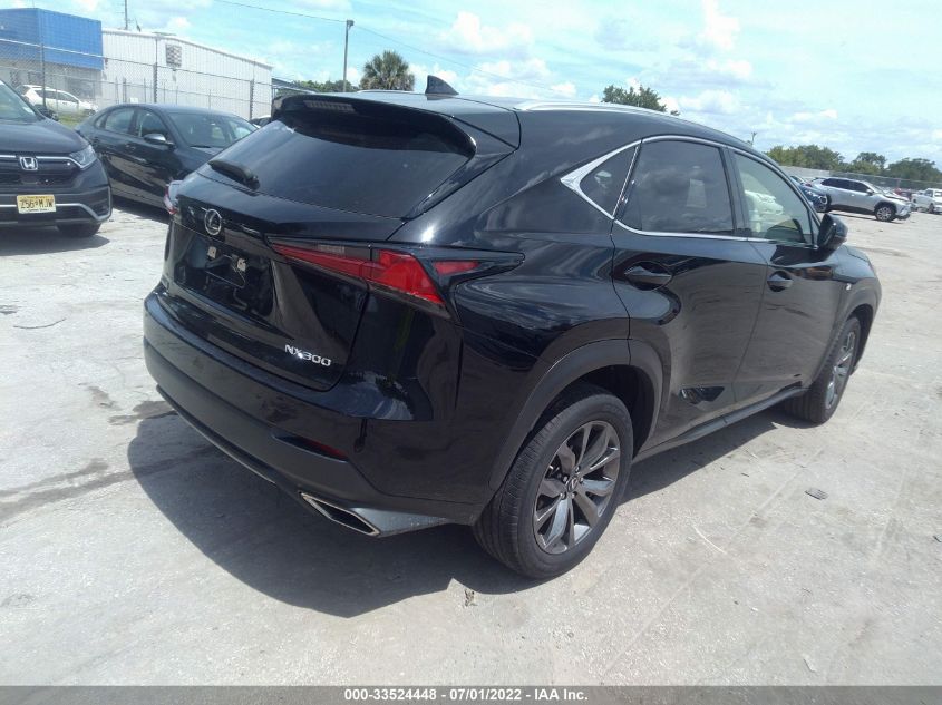 2020 LEXUS NX NX 300 F SPORT JTJJARBZ3L5010270