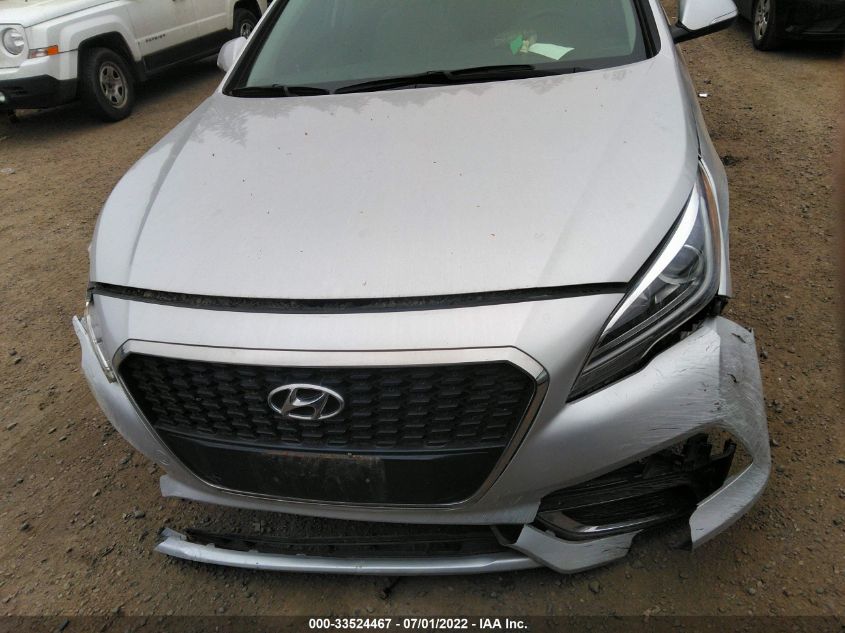 2016 HYUNDAI SONATA HYBRID SE KMHE24L15GA029022