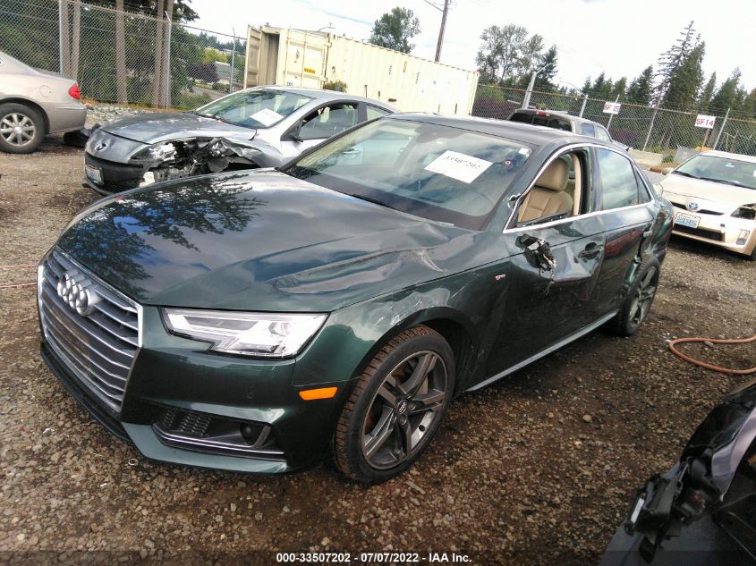 2017 AUDI A4 PRESTIGE WAUFNAF41HN016182