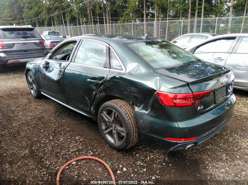 2017 AUDI A4 PRESTIGE WAUFNAF41HN016182