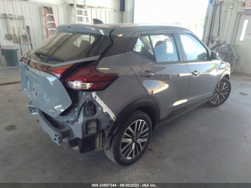 2022 NISSAN KICKS SV 3N1CP5CV9NL484423