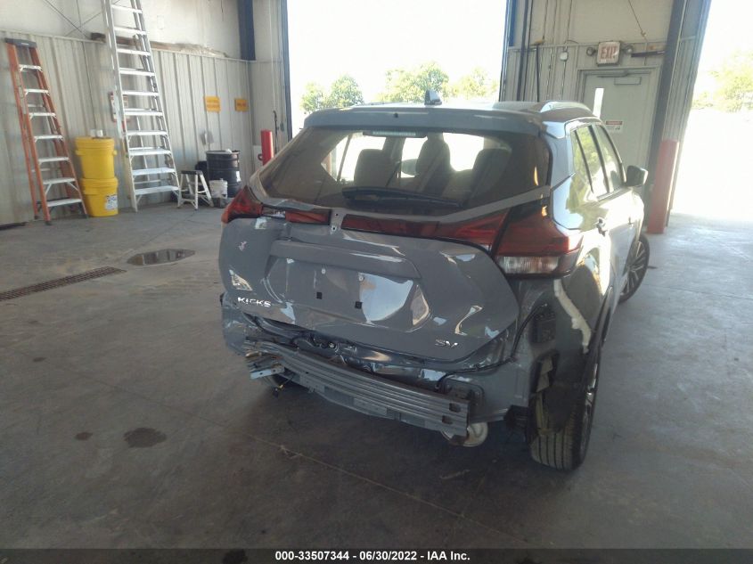 2022 NISSAN KICKS SV 3N1CP5CV9NL484423