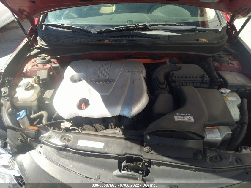 2014 HYUNDAI SONATA HYBRID KMHEC4A40EA114857