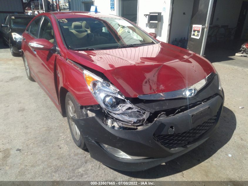 2014 HYUNDAI SONATA HYBRID KMHEC4A40EA114857
