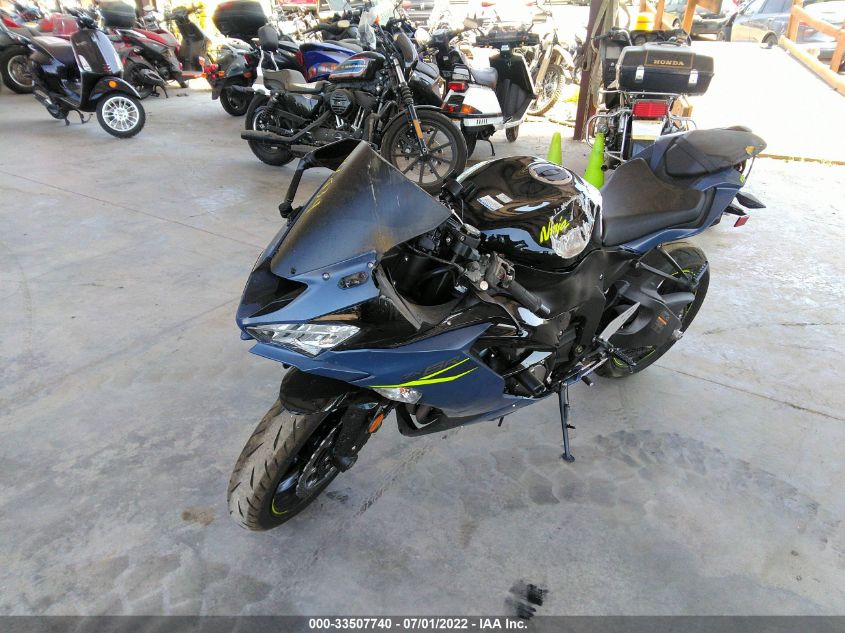 2022 KAWASAKI ZX636 K JKBZXJH17NA013390