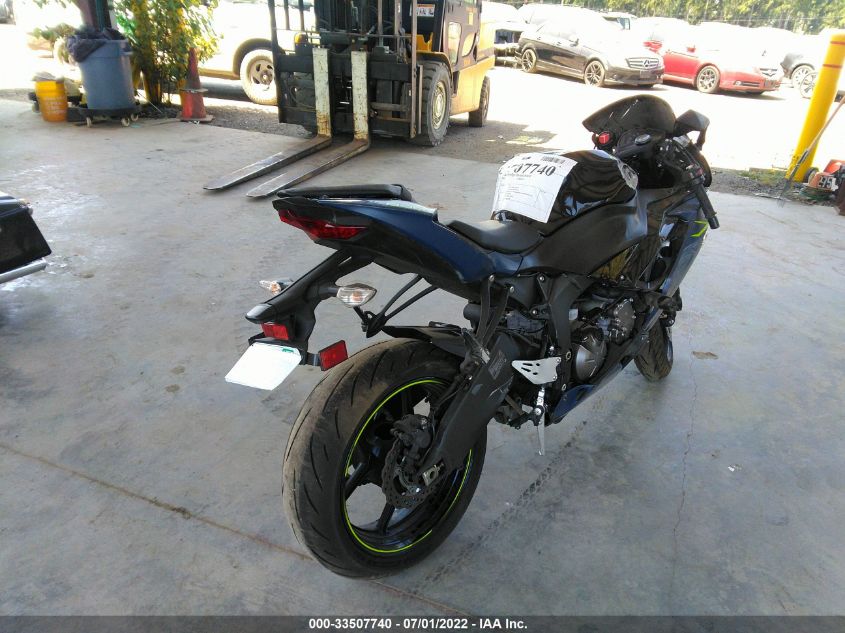 2022 KAWASAKI ZX636 K JKBZXJH17NA013390