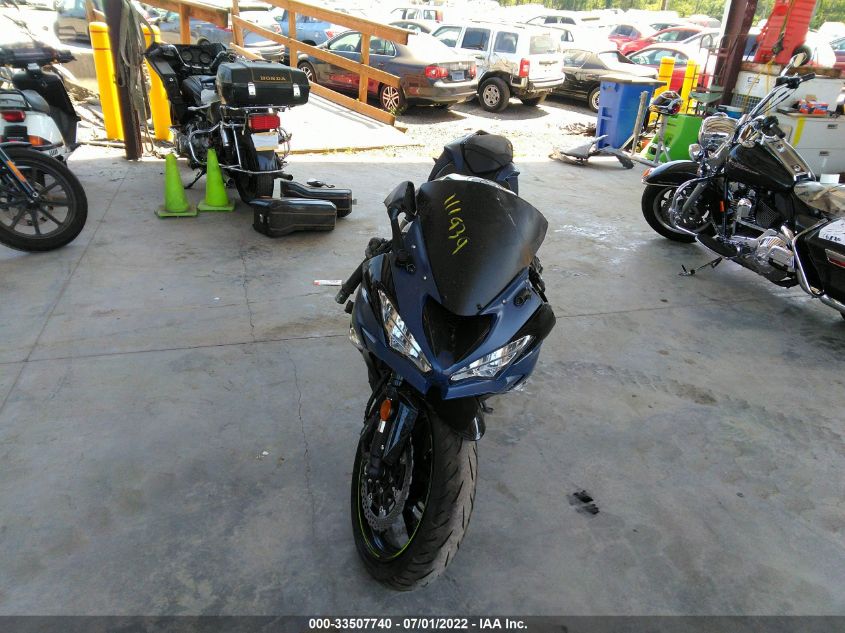 2022 KAWASAKI ZX636 K JKBZXJH17NA013390