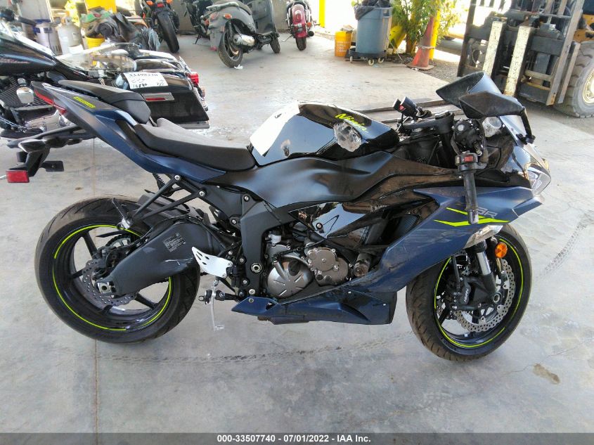 2022 KAWASAKI ZX636 K JKBZXJH17NA013390