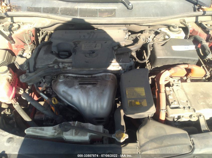 2013 TOYOTA CAMRY HYBRID HYBRID/LE/XLE 4T1BD1FKXDU073060