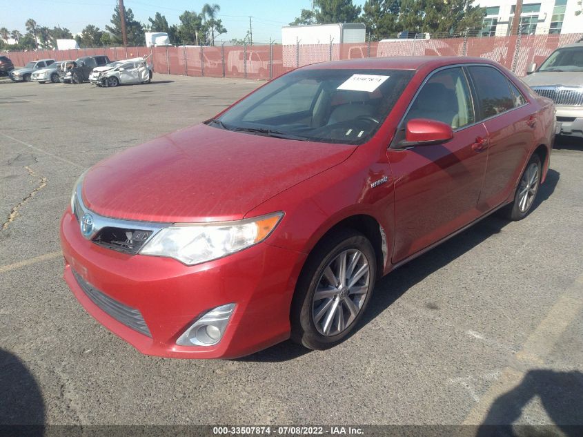 2013 TOYOTA CAMRY HYBRID HYBRID/LE/XLE 4T1BD1FKXDU073060
